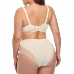 Gėlėtas nėrinių apatinis trikotažas moterims didelio dydžio liemenėlių rinkinys D puodelis XL 2XL 3XL 4XL 5XL 6XL pilno kau&scaron;elio liemenėlės ir ypač plonos apatinės kelnės 105D