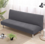 Vandeniui atsparūs sofos lovos užvalkalai be porankių Elastingi sandarūs sofos užvalkalai, elastingi, lankstūs užvalkalai Sofa, skirta banketui L Size pilka