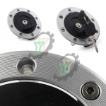 Motociklo dujų kuro bako dangtelis su raktu, skirtas Suzuki GSXR 600 750 1000 1300 TL1000S TL1000R SV650/S GS500 600 1200 Katana