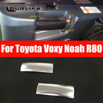 Skirta Toyota Voxy Noah R80 de&scaron;inės pusės vairas 2014-2017 2018 Interjero durų rankenos apdailos juostelė Langų pakėlimo jungiklio dangtelis F Silver red