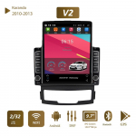 9,7 colio, skirtas &bdquo;SsangYong Korando 2010&ndash;2013 Car Radio Tesla&ldquo; vertikalus ekranas &bdquo;Carplay Android Autoradio Multimedia Player 2+32GB&ldquo;