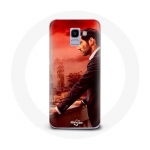 Coque pour Samsung Galaxy A8 2018 Lucifer Morningstar Saison 5 S&eacute;rie