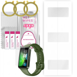 3x apgo Hydrogel ekrano apsauga, skirta Huawei Band 8, hidrogelio plėvelė, su pozicionavimo sluoksniu, kurį lengva montuoti