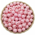 Mada Mada Auk&scaron;tos kokybės daugiaspalviai DIY 100 vnt 8 mm vienspalviai papuo&scaron;alams gaminti apvalūs laisvi karoliukai Nauji 1