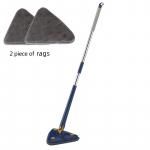 360 Pasukamas trikampis Valymo Mop Magic Valymo &Scaron;luostės Automatinis vandens i&scaron;gręžimas Teleskopinis strypas Mikropluo&scaron;to &scaron;luostė Namų Virtuvės Grindų Sienų Valymo Įrankiai