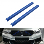 2 vnt. Automobilio priekinių grotelių apdailos juostelių atraminės grotelių juostos V tvirtinimo juostos, skirtos BMW 1 2 3 4 serijos grotelių apdailos juostoms, automobilių priedai