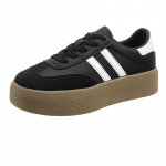 Nauji moteri&scaron;ki laisvalaikio sportbačiai, madingi suvarstomi platforminiai vulkanizuoti bateliai moterims, skirti lauko, patvarūs, plok&scaron;čiapadžiai, moteri&scaron;ki bėgimo bateliai 35