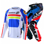 motokroso pavarų komplektas vaikams 4 5 6 7 8 9 10 11 12 13 metų Jaunimas vaikas Motociklas berniukas Mergaitė Jersey Pant Kits lenktyninis kostiumas Visureigis Enduro MX MTB L-24