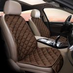 Naujas deimantinis pliu&scaron;inis žieminis automobilio sėdynės pagalvėlė - pūkų medvilnės vairuotojo sėdynės ir atlo&scaron;o užvalkalas 7-piece set, medium