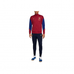 Nike FCDri-Fit Barselona Strik Pilnas Užtrauktukas Stovintis Apykaklė Ilgomis Rankovėmis Vir&scaron;utinė Dalies Kūno Prigludęs Patogus Laisvalaikio Futbolo Rinkinys Vyri&scaron;ki rinkiniai FJ5407-621 XXL