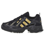 Adidas Originals Eqt Gazelle Apvalus priekis Suvarstomi Žemi Laisvalaikio sportbačiai Unisex sportbačiai Juodi Auksiniai EG5660 38⅔