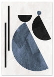 Plakat geometria abstrakcja 30x40 cm