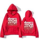 Retro vyri&scaron;ki džemperiai The Doors grupė Įk. 1965 m. Puloveriai Grupė I&scaron; Venecijos Drabužiai Punk Estetika Gobtuvai Moterys Vyrai Sudaderas S