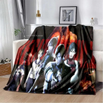 R-Resident Evil žaidimo žaidėjo mink&scaron;tas pliu&scaron;inis pledas Leon Ada Raudonos skėčio pledas svetainei miegamajam lovai sofai piknikui biuro uždangalas 30x40in gray