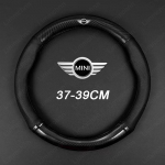 Automobilio vairo apdangalas Mini F54 F55 F56 F57 R55 R56 R57 R58 R60 F60 Cooper ONE Countryman Clubman JCW Automobilio aksesuarai juoda