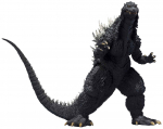 TAMASHII NATIONS Godzilla x Mechagodzilla Godzilla Apie 155 mm PVC ABS Dažyta Judinama figūrėlė S.H.MonsterArts (2002 m) & juoda
