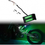 Elektrinio purvo dviračio ap&scaron;vietimo rinkinys Surron LBX Eride Pro SS 2.0 3.0 E Ride Pro SR/S, violetinės spalvos žalia