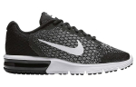 Nike Air Max Sequent 2 Juoda Balta Tamsiai Pilka Moteri&scaron;ka 852465-002 36 black