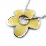 Les Tr&eacute;sors De Lily [E0407] - Collier Cr&eacute;ateur 'Mimosas' Beige smėlis