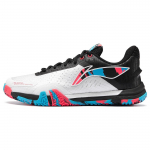 Li Ning Ground Flying SE Neslystantys Atsparūs dilimui Kvėpuojantys Žemi Bėgimo bateliai Unisex sportbačiai Balti Juodi Mėlyni AYZS014-4 39