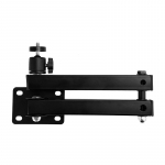 Sulankstomas ant sienos tvirtinamas reguliuojamas mikroprojektoriaus laikiklis Square tube external gimbal 1/4 external thread