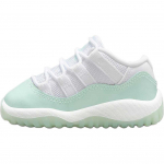 Air Jordan 11 Retro Low TD Igloo Kūdikio Sportbačiai Žali Balti 645107-103 27