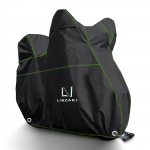 Libzaki motociklo uždangalas, Super atstumiantis, Apsauga nuo UV spindulių, Patobulintas storas 300D audinys, Tinka iki 6L-BOX