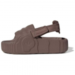 adidas Adilette 22 XLG &Scaron;lepetės Žemės Sluoksnis Moteri&scaron;ki Sportbačiai Ruda IE5648 38