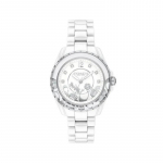 Coach 14503464 Preston Tea White 33 mm Keraminis laikrodis Riboto leidimo Sidabrinis balta