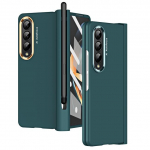 &bdquo;Samsung Galaxy Z Fold 4&ldquo; dėklas su ra&scaron;iklio laikiklio vyriu, visi&scaron;kai apsaugančiu priekinį ekraną Stiklinė plėvelė, atspari smūgiams, skirta Z Fold4