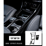 Car Styling Central Control decoration Sticker For Mercedes Benz CLA C117 GLA X156 Water Cup Storage panel trim auto