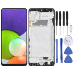 &bdquo;Incell&ldquo; LCD ekranas, skirtas &bdquo;Samsung Galaxy A22 4G Digitalizer&ldquo;, visas komplektas su rėmeliu (Juoda)
