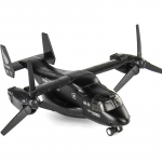 1/400 ScaleBell V-22 Osprey orlaivio modelio žaislas, atitraukiamas žaislinis transportavimo lėktuvas su garsu ir &scaron;viesa vaikams, mažiems berniukams, mergaitėms, dovanų kolekcija 1/400-18.5x13x8cm