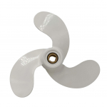 Valties sraigtas 7 1/2x4, tinka Yamaha užbortiniam varikliui 2,5 AG-6 AG 3 peiliai, aliuminio OEM NR.: 6L5-45943-01-EL 7,5x4