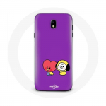 Coque pour Samsung Galaxy J3 2017 BTS Bangtan Sonyeondan BT21 Tata V Chimmy Jimin