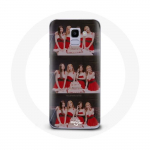 Coque pour Samsung Galaxy J6 2018 BLACKPINK Cadeau de No&euml;l Chanson Last Christmas