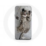 Coque pour Samsung Galaxy S5 chaton Bengal dormir