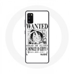Coque pour Oppo A16 One Piece Manga affiche de recherche Blanche