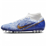 Nike Zoom Mercurial Superfly 9 Academy CR7 AG Azulejo Vyri&scaron;ki sportbačiai Balti Concord Vidutini&scaron;kai mėlyni DV8187-182 42 gray