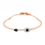 Swarovski Symbolica Mėlynas Piktos Akies Bangle, Mi&scaron;aus Metalo Apdaila 5171991 Moterims mėlyna