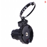 Kalnų dviračio galinio vaizdo veidrodžio dviračio vairo i&scaron;gaubta galinio vaizdo juostos galo lemputė