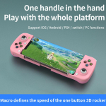 D3 Mobiliojo telefono žaidimų pultelis mobiliajam telefonui Android iOS Bluetooth suderinamas 5.0 i&scaron;plečiamas žaidimų pultelis PUBG