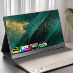 15,6 colio itin plonas metalinis ne&scaron;iojamas monitorius, skirtas PS4 žaidimams Without Adapter