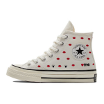 Converse Chuck 70 Siuvinėtos Lūpos Auk&scaron;ti Meilė Man - Vintage Balta Unisex Kedai Universitetinė Raudona A01601C 44.5