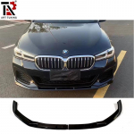 BMW Naujas 5 serijos G30/G38 LCI '21 M Sport blizgus juodas FD priekinis lūpas.