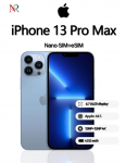 Atnaujintas Apple iPhone 13 Pro Max i&scaron;manusis telefonas su Nano-SIM+eSIM 256GB mėlyna