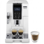 Machine expresso automatique avec broyeur - DELONGHI Dinamica ECAM350.35.W - Buse vapeur - 15 bar - Machine &agrave; caf&eacute; grains - Blanc