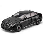 Lietas Miniatiūrinis Automobilis 1/24 BMW I5 M60 Lydinio Automobilio Modelis su Garsu ir &Scaron;viesa Vaikams Berniukams Žaislinė Transporto Priemonė Gimtadienio Dovana Namų Dekoras juoda