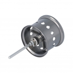 Avail Microcast 23CNQ16R Gunmetal ritė skirta Shimano 23 Calcutta Conquest BFS