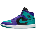 Jordan 1 Mid Black Grape Moteri&scaron;ki BQ6472-502 36.5